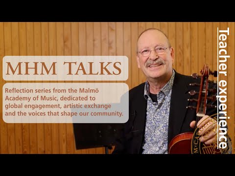 MHM Talk episode 4. Mats Edén. Teacher experience.