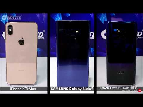 [Camera Test] Huawei Mate 20 & 20 Pro vs iPhone XS Max & Galaxy Note 9!!