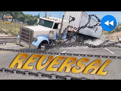 Cars vs Chains | BeamNG.drive | Reversal