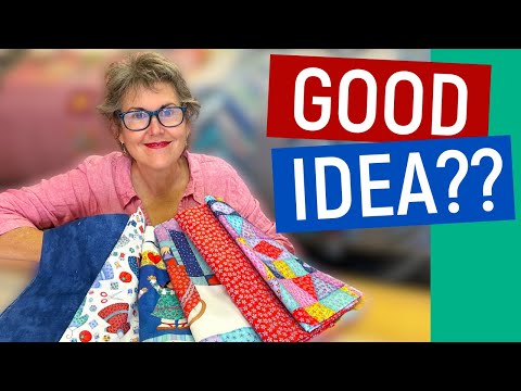 🙋‍♀️❓❓I TRIED TO PIECE A QUILT ON MY LONGARM. GOOD IDEA OR NOT?