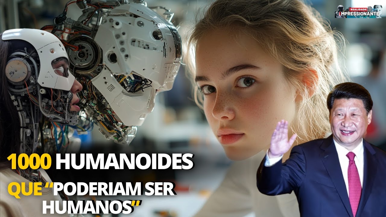 Pele sintética pode fazer a fusão de tecnologia e orgânico | China mostra humanoide "quase humano"