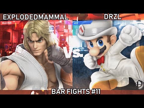 ExplodedMammaL (Ken) vs. DRZL (Mario, Falco) - Bar Fights #11