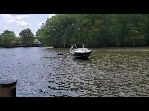 Lilyana's First Time Tubing