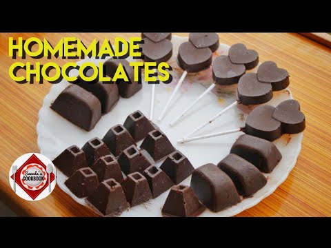 Homemade Chocolates using 4 Ingredients | Saeeda's Cookbook