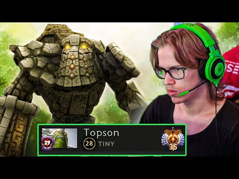 How Topson Made Tiny the Tankiest Hero in Dota 2