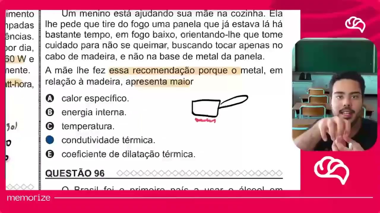 Resolução em Vídeo — Questão 95 ENEM 2022 PPL