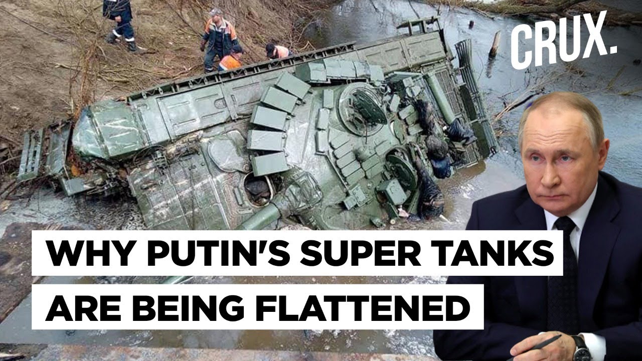 Ukraine Demolishes Putin's Super Tanks | What Explains The Huge Damage To Captured Russian T-72s?