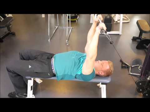 Cable Lying Triceps Extension