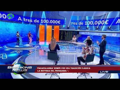'Pasapalabra' rompe con una tradición clásica  la historia del programa: \