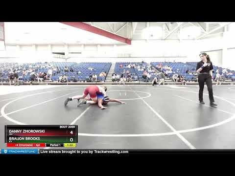 165 Lbs Round 2 - Danny Zmorowski, OH Vs BraiJon Brooks, KY 5b1e