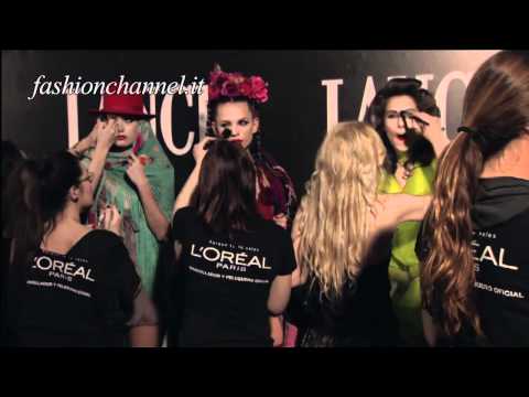 "Andres Sarda" Autumn Winter 2011 2012 Madrid HD 2 of 2 backstage by FashionChannel