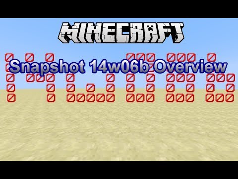 CLEANFEL - Minecraft Snapshot 14w06b Overview - Lots of Command Changes, [Overpowered]& More!