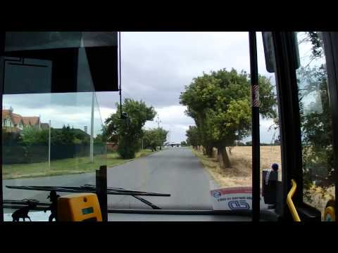 Jízda linkou X-S65 směr Rudná,,zdrav. stř.