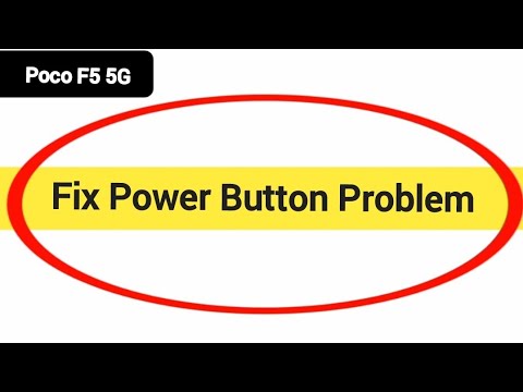 How to fix power button problem Poco F5 5G, how to fix auto restart problem