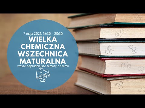 WIELKA chemiczna wszechnica maturalna *rozdziały* chemia matura