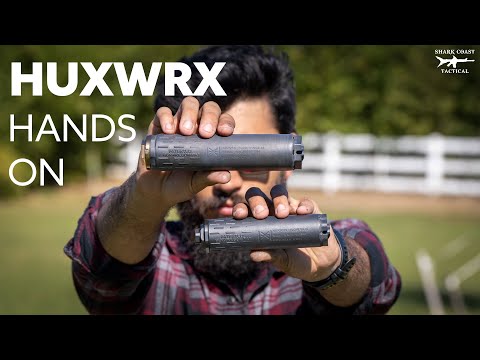 HUXWRX New Flow-Through Suppressors | Flow 9k Ti & Flow Range 36 Ti