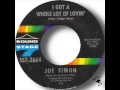 Joe Simon   I Got A Whole Lot Of Lovin'
