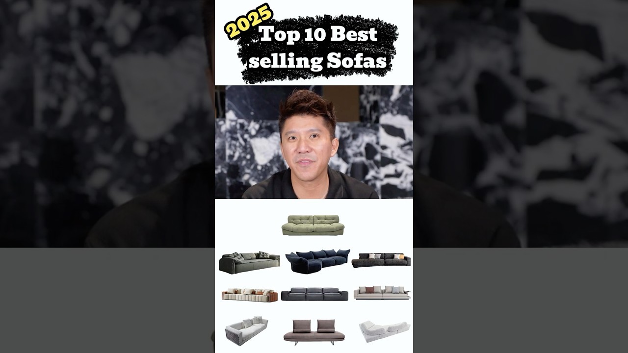 Top 10 Best-Selling Sofas in 2025