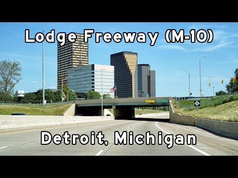 2017/06/10 - Lodge Freeway, Detroit, Michigan
