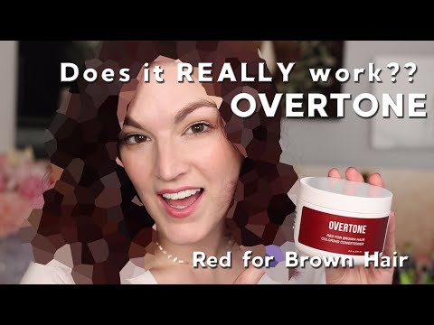 OVERTONE Red for Brown Hair! Coloring my Hair With...