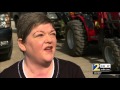 Woman recovering at home from flesh-eating bacteria