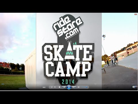 Ridestore Skatecamp 2014 Karlshamn