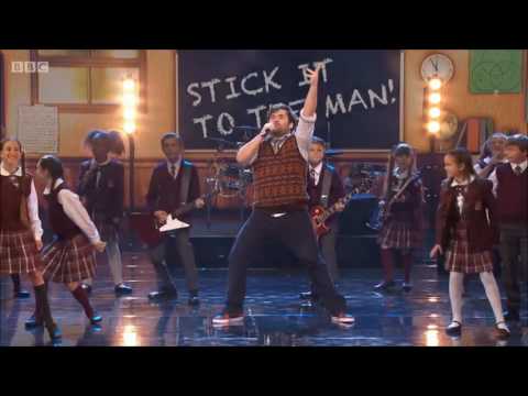 School of Rock the Musical UK performance on Michael McIntyre's Big Show