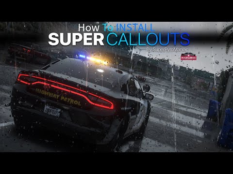 How to install SUPER CALLOUTS into LSPDFR| GTA V