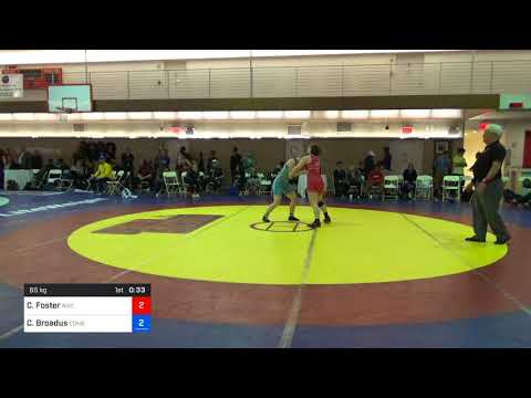 2018 Bill Farrell Memorial International/Women's Freestyle 65 3rd Place - Cierra Foster (AWC) Vs.