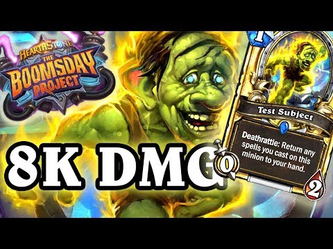 Hearthstone - DisguisedToast's INSANE Turn for 8192 Damage | OTK Topsy Turvy Priest