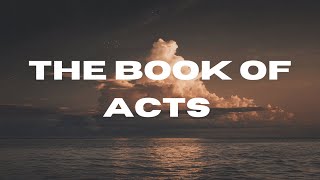 Peaceful Deep Sleep With The Book of Acts Read to Soft Piano Sounds For Relaxation & Meditation