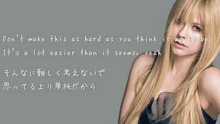 Avril Lavigne - Not Enough - Lyrics &amp; 和訳