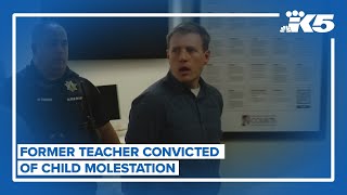 Former elementary school teacher found guilty on 12 counts of child molestation