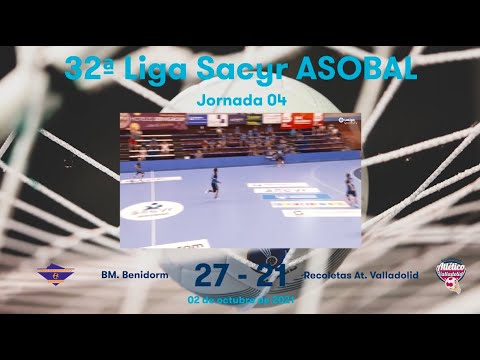 32ª Liga Sacyr ASOBAL J04: BM. Benidorm - Recoletas At. Valladolid 27-21