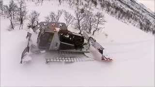 preview picture of video 'Prinoth snowgroomer in Ålvundeid, Norway'