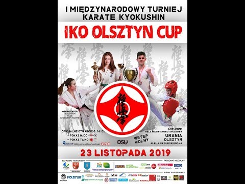I Międzynarodowy Turniej Karate Kyokushin - Olsztyn 2019 - Mata A (popołudnie)