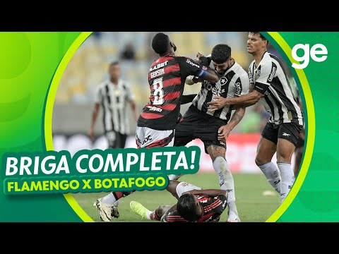 CONFIRA A TRETA COMPLETA ENTRE FLAMENGO X BOTAFOGO | CAMPEONATO CARIOCA 2025 | ge.globo