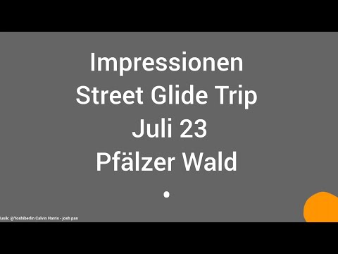 Street Glide Trip, Pfälzer Wald, Juli 23