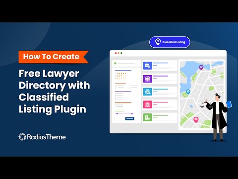 How to Create Free Lawyer Directory Website with Classified Listing Plugin