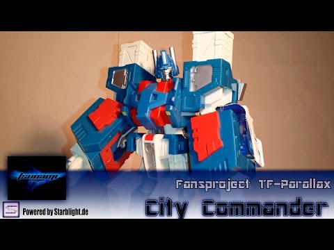Fansproject TF-Parallax TFX-01 City Commander Review Deutsch/German