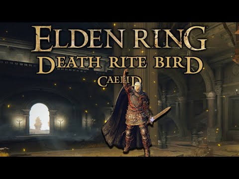 Elden Ring - Death Rite Bird Caelid Boss fight (Astrologer playthrough)