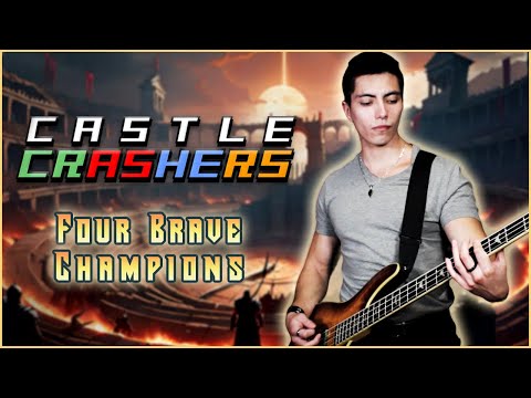 Castle Crashers - "Four Brave Champions" (Rock Cover) | Consolous