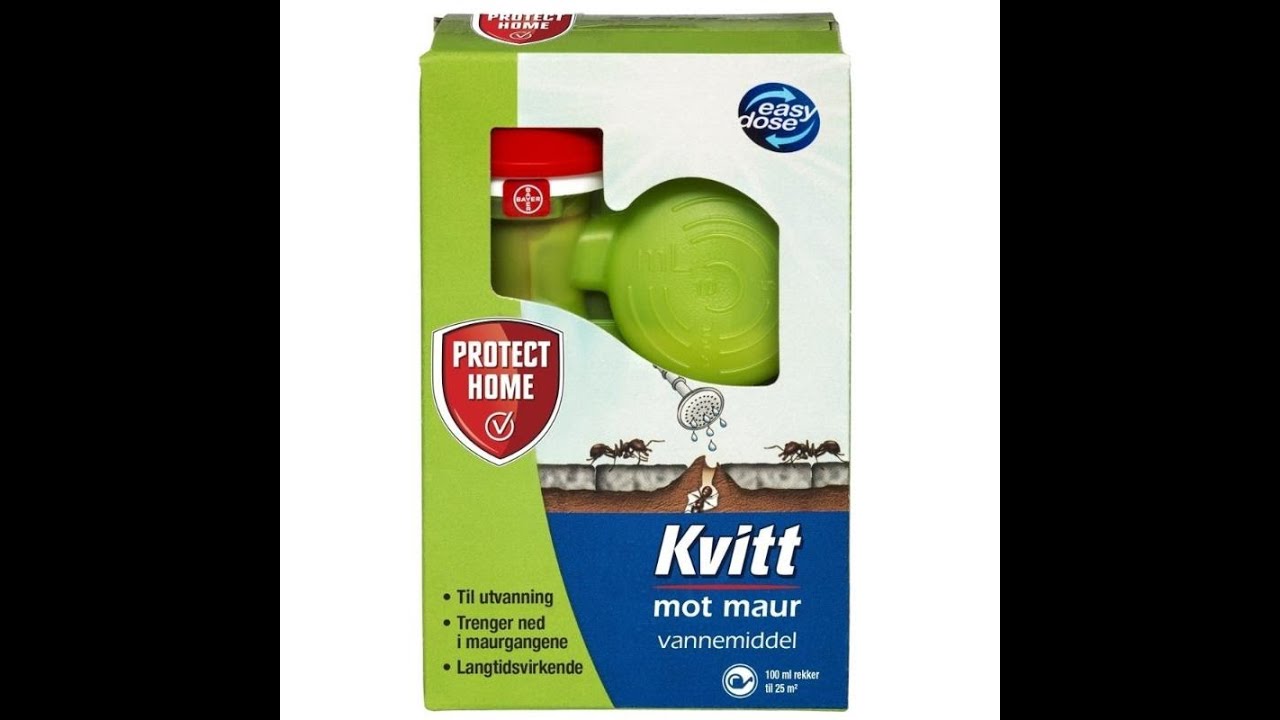 Maur utvanningsmiddel - Kvitt maurmiddel 