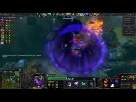 auto faceless void - techies save triple kill