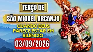 Terço Poderoso de São Miguel QUINTA 03/09/2026 PROTEÇÃO NO COMBATE - Vamos Rezar o Terço