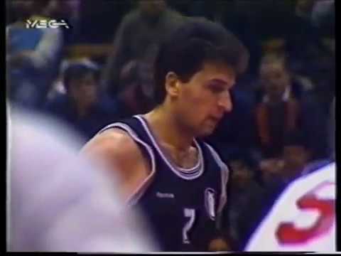 Ντιναμο Μοσχας - ΠΑΟΚ 75-63 / Dynamo Moscow-PAOK (26-2-91) Ημιτελικος Κυπελλου Κυπελλουχων 1990-1991