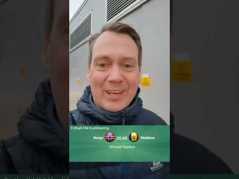 Norge - Moldova 11-1 i VM kvalifisering på Ullevaal Stadion 09.09.2025