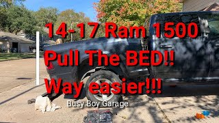 Ram 1500, 2014-17, Replacing Fuel Level Sensor.