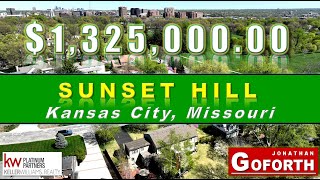 $1,325,000 HOME TOUR  in SUNSET HILL near The Country Club Plaza - MILLION DOLLAR LISTING