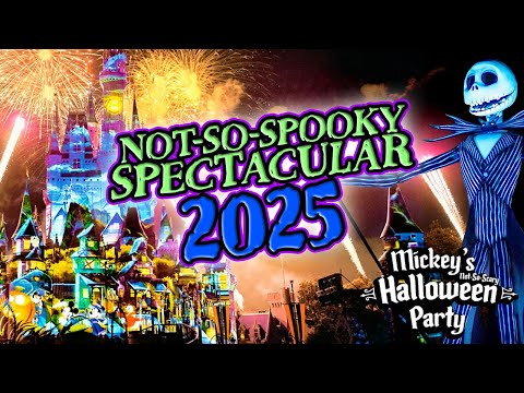 Disney Not-So-Spooky Spectacular - Mickey's Not-So-Scary Halloween Party 2025 at Magic Kingdom